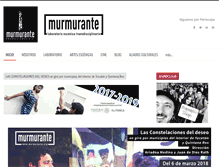 Tablet Screenshot of murmurante.org